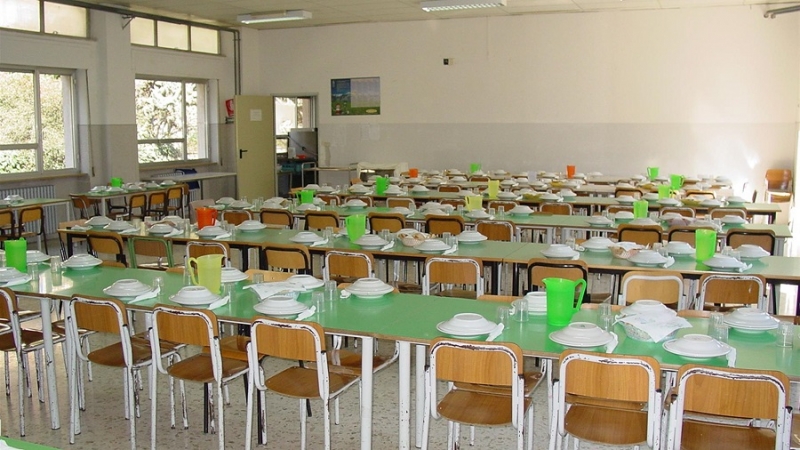 mensa scolastica pronta