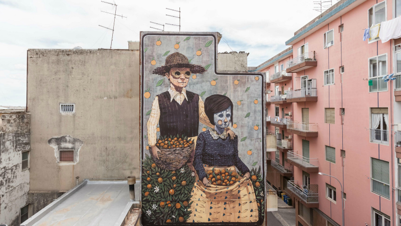 festiwall la street art torna a ragusa